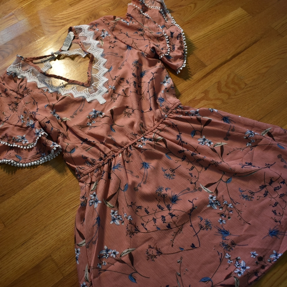 Floral Pink Dress